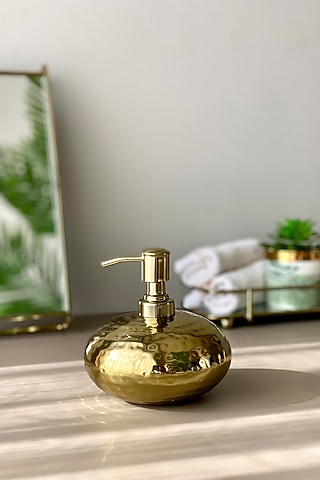 Gold Stainless Steel Soap Dispenser by Mason Home