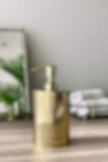 Gold Stainless Steel Soap Dispenser by Mason Home at Pernia's Pop Up Shop