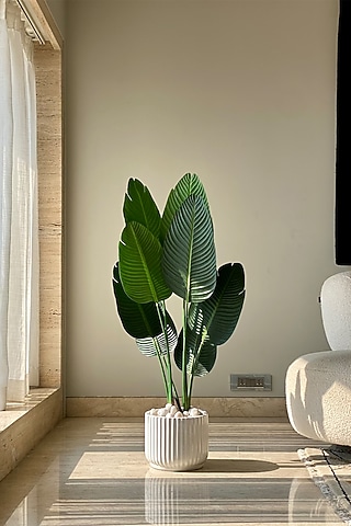 Green PVC & Fabric Artificial Plant by Mason Home