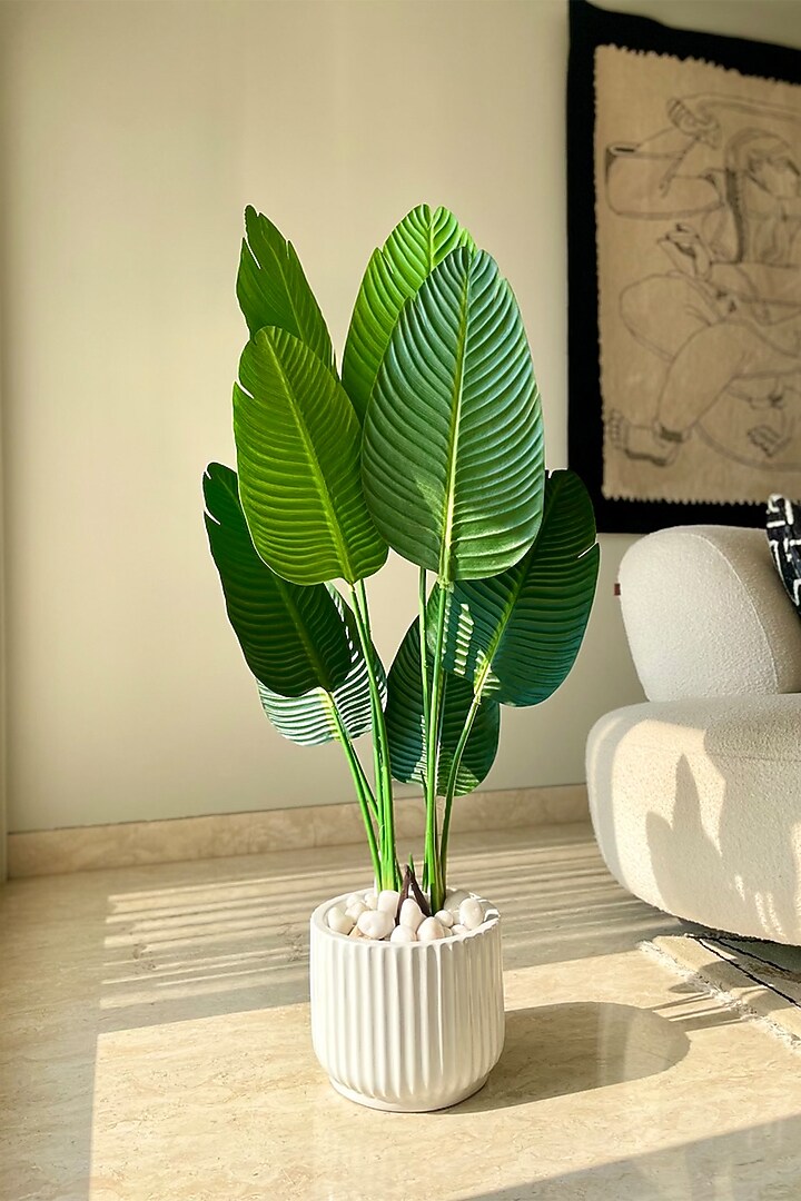Green PVC & Fabric Artificial Plant by Mason Home at Pernia's Pop Up Shop