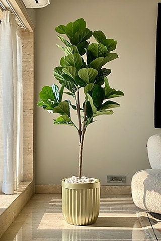 Green PVC & Fabric Artificial Plant by Mason Home