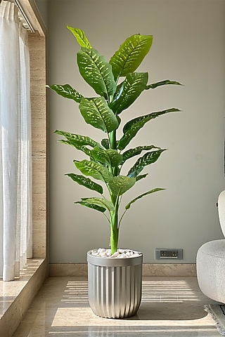 Green PVC & Fabric Artificial Plant by Mason Home