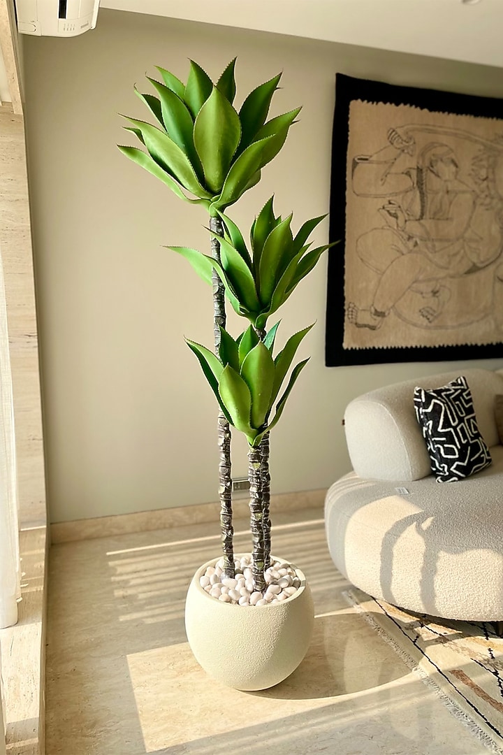 Green PVC & Fabric Artificial Plant by Mason Home at Pernia's Pop Up Shop