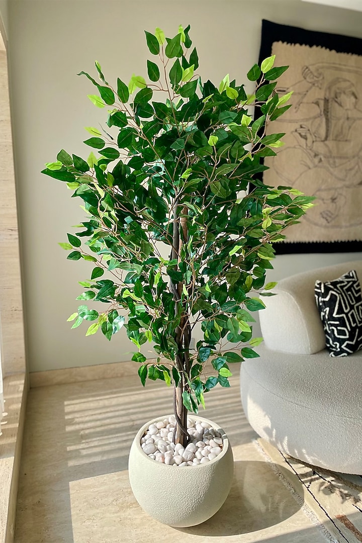 Green PVC & Fabric Artificial Plant by Mason Home at Pernia's Pop Up Shop