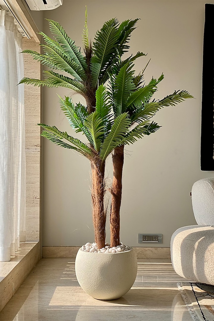 Green PVC & Fabric Artificial Plant by Mason Home