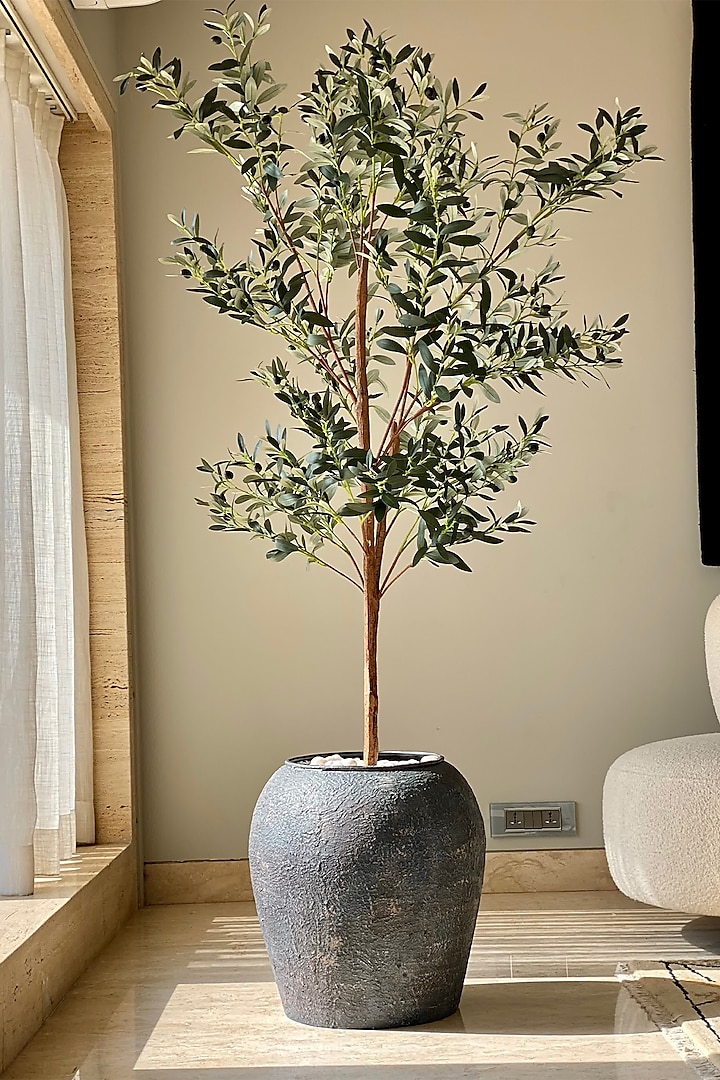 Ash Grey Iron Planter by Mason Home