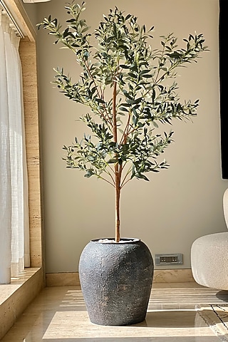 Ash Grey Iron Planter by Mason Home