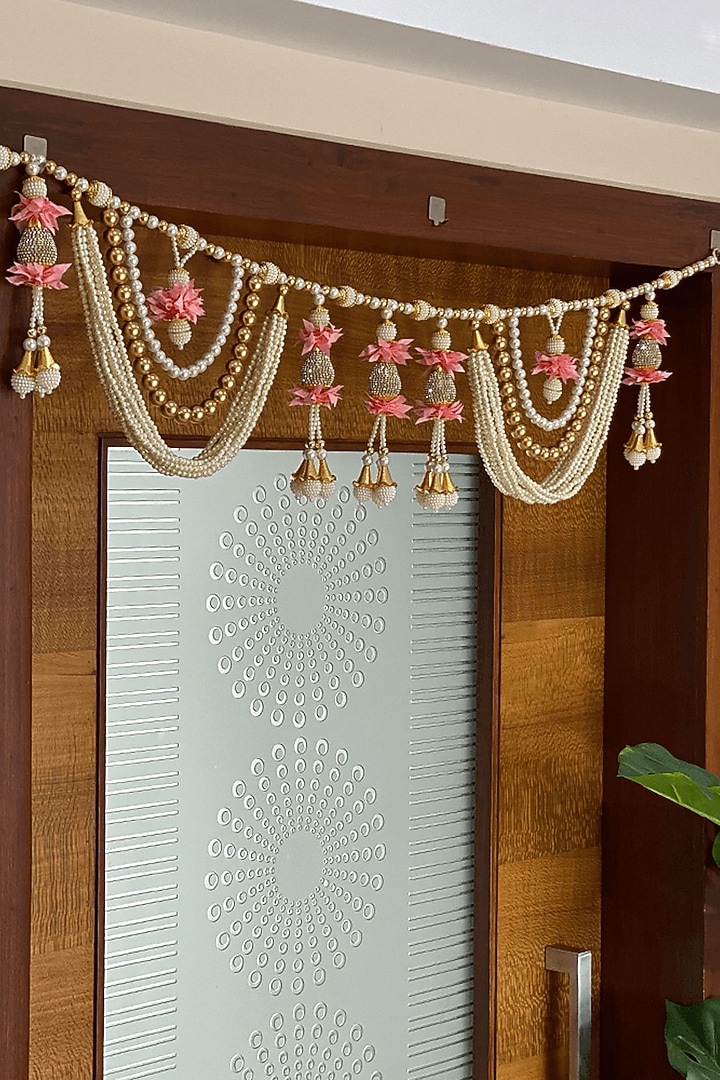 Multi-Colored Festive Floral Toran by Mason Home at Pernia's Pop Up Shop