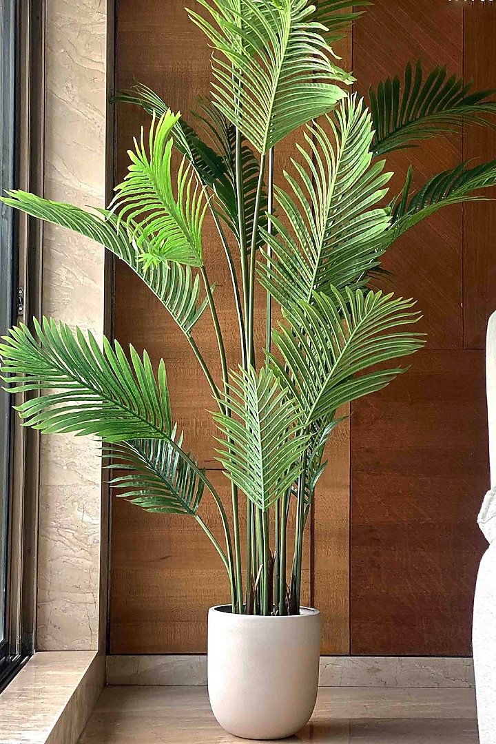 Beige Iron Planter by Mason Home at Pernia's Pop Up Shop