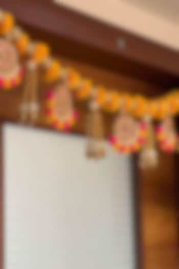 Multi-Colored Festive Floral Toran by Mason Home at Pernia's Pop Up Shop