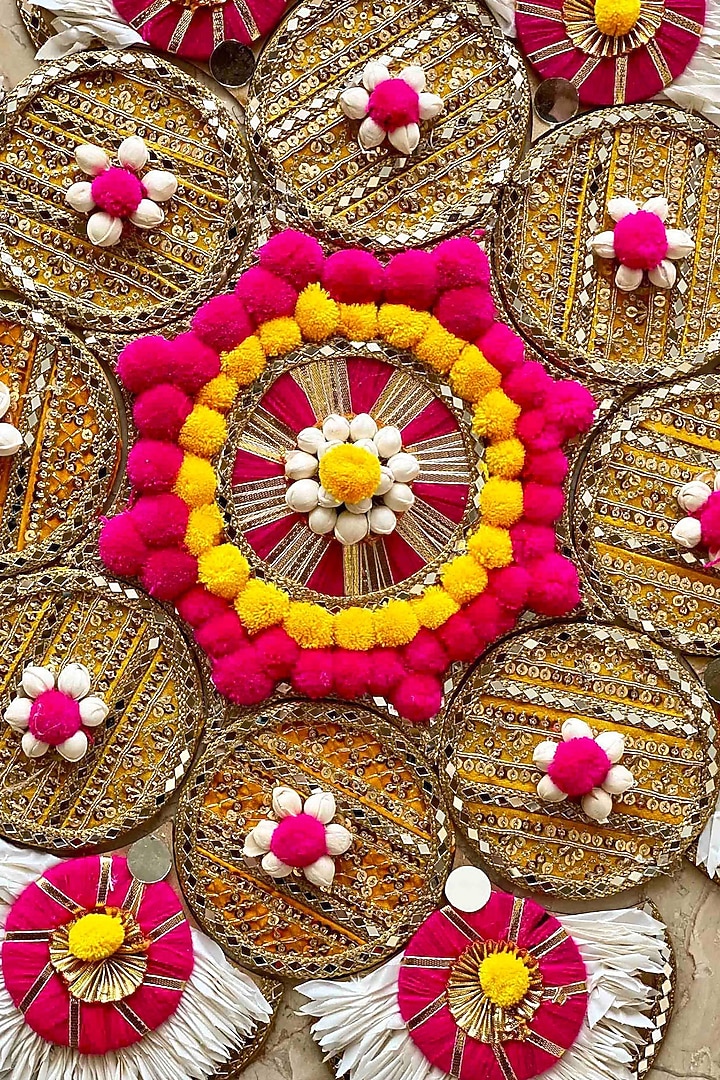Multi-Colored Plastic Rangoli by Mason Home at Pernia's Pop Up Shop