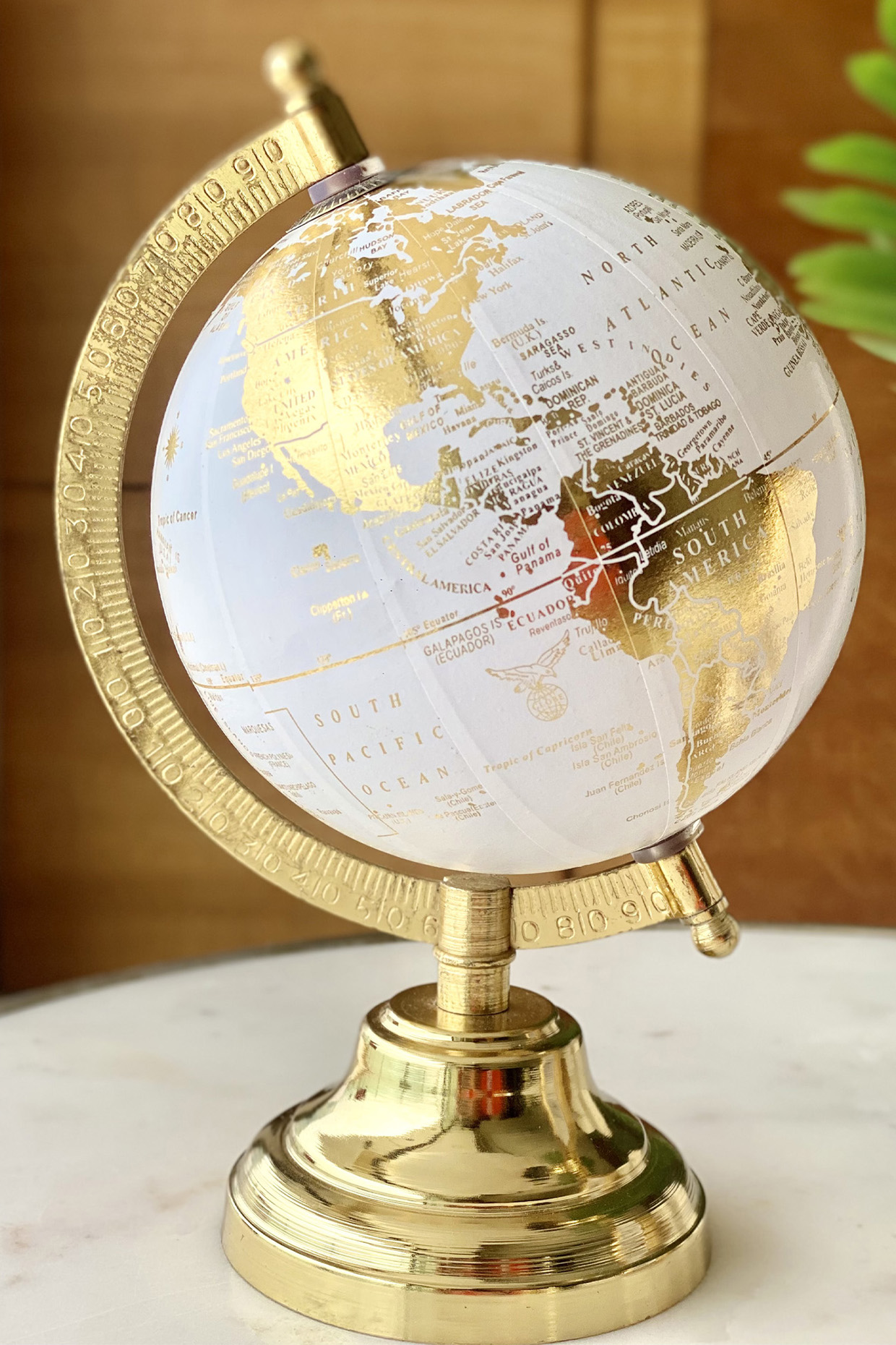 Pedro White Globe by Mason Home at Pernia's Pop Up Shop