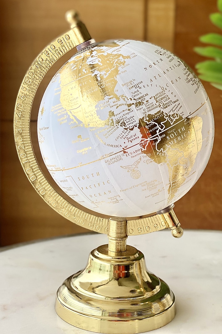 Pedro White Globe by Mason Home at Pernia's Pop Up Shop