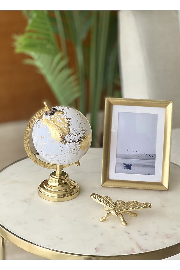 Pedro White Globe by Mason Home at Pernia's Pop Up Shop