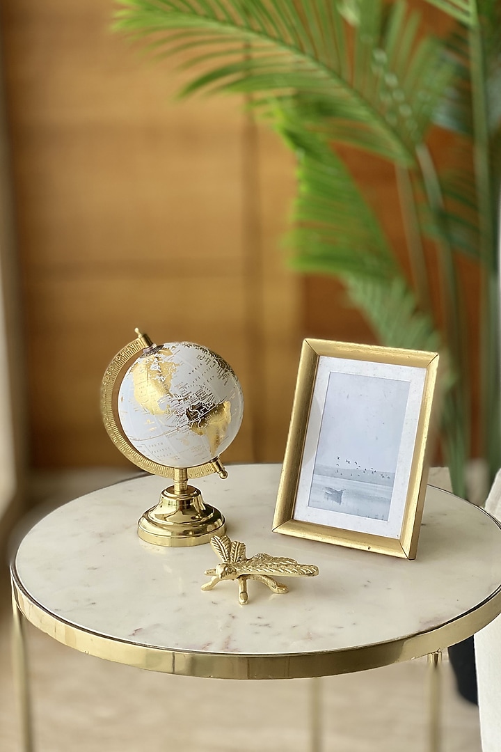 Pedro White Globe by Mason Home at Pernia's Pop Up Shop