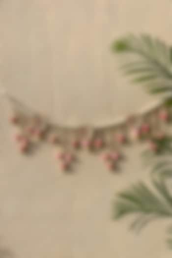 Multi-Colored Artificial Flower & Bead Handcrafted Toran by Mason Home at Pernia's Pop Up Shop