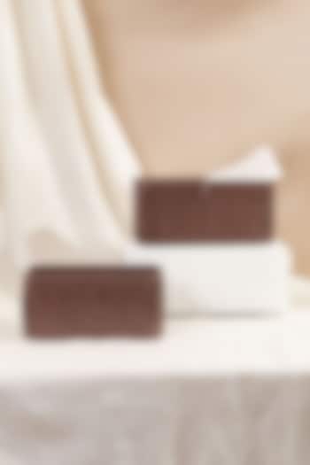 Brown PVC Basket Set by Mason Home at Pernia's Pop Up Shop