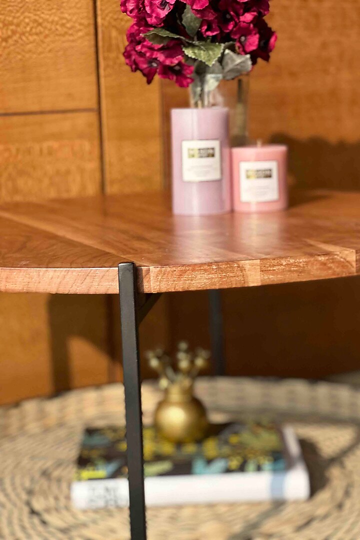 Manila Rattan & Acacia Centre Table by Mason Home at Pernia's Pop Up Shop