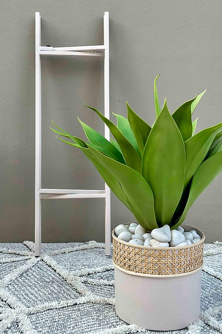Manila Rattan Ivory Planter (Set Of 2) by Mason Home at Pernia's Pop Up Shop