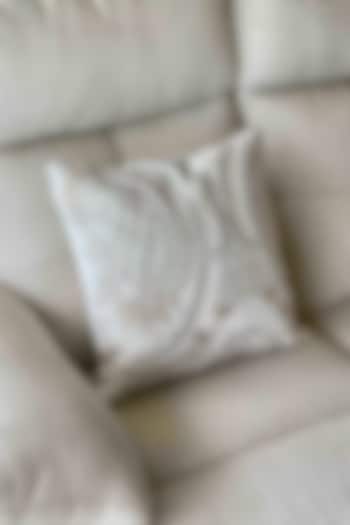 Pichola Silver & Copper Paisley Cushion by Mason Home at Pernia's Pop Up Shop