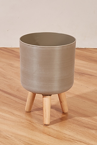 Beige PVC Planter by Mason Home