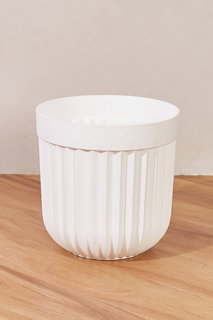 White PVC Planter by Mason Home at Pernia's Pop Up Shop
