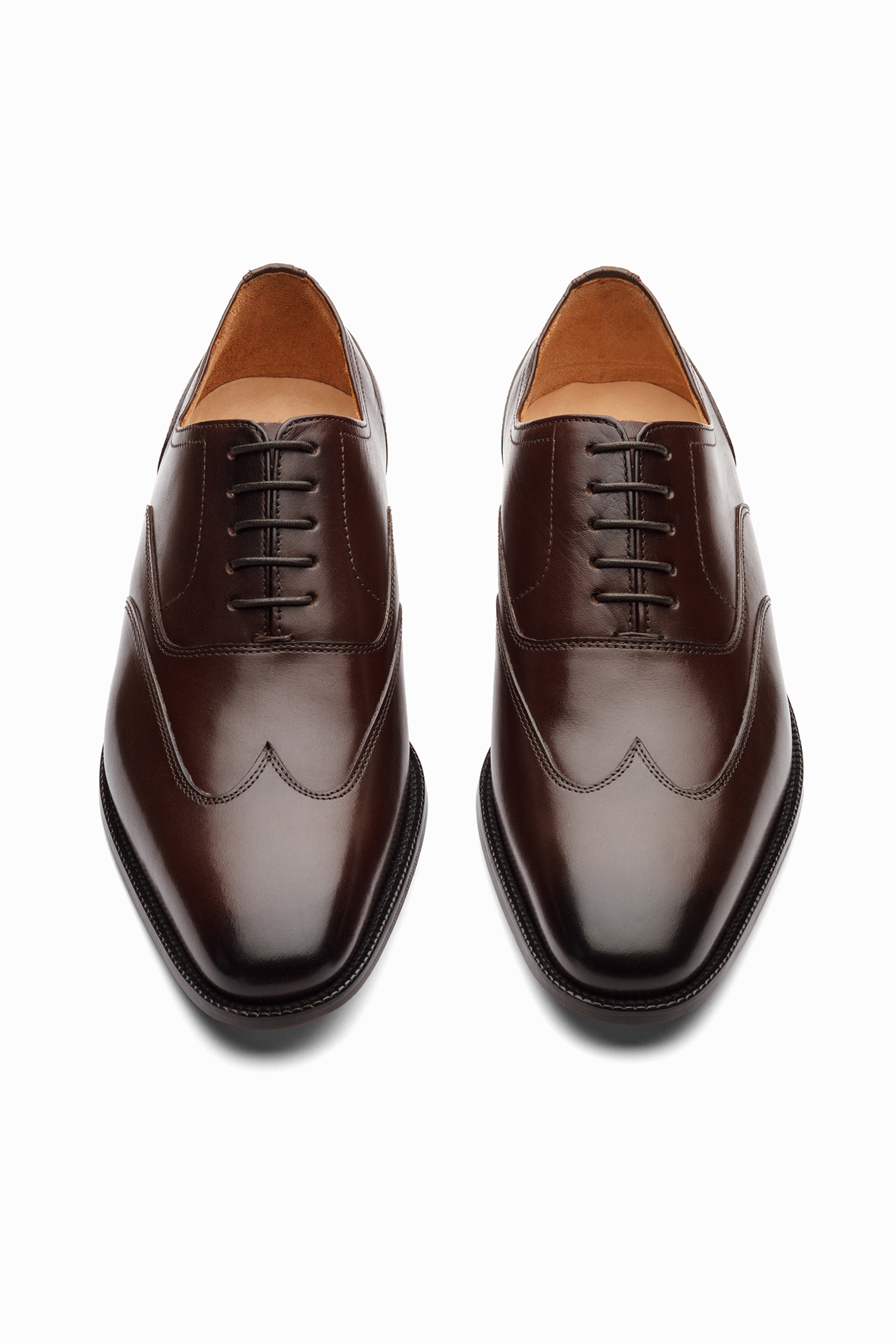 Dark Brown Hand Painted Loafers by 3DM Lifestyle