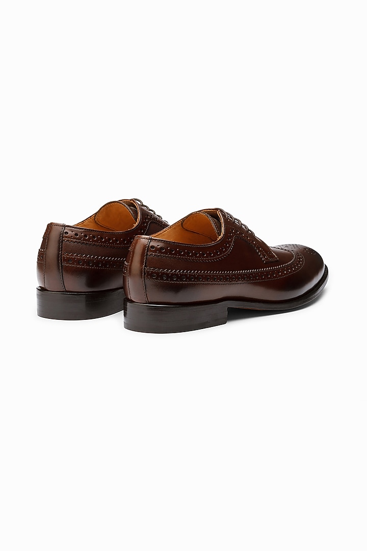 Dark Brown Leather Loafers by 3DM Lifestyle at Pernia's Pop Up Shop
