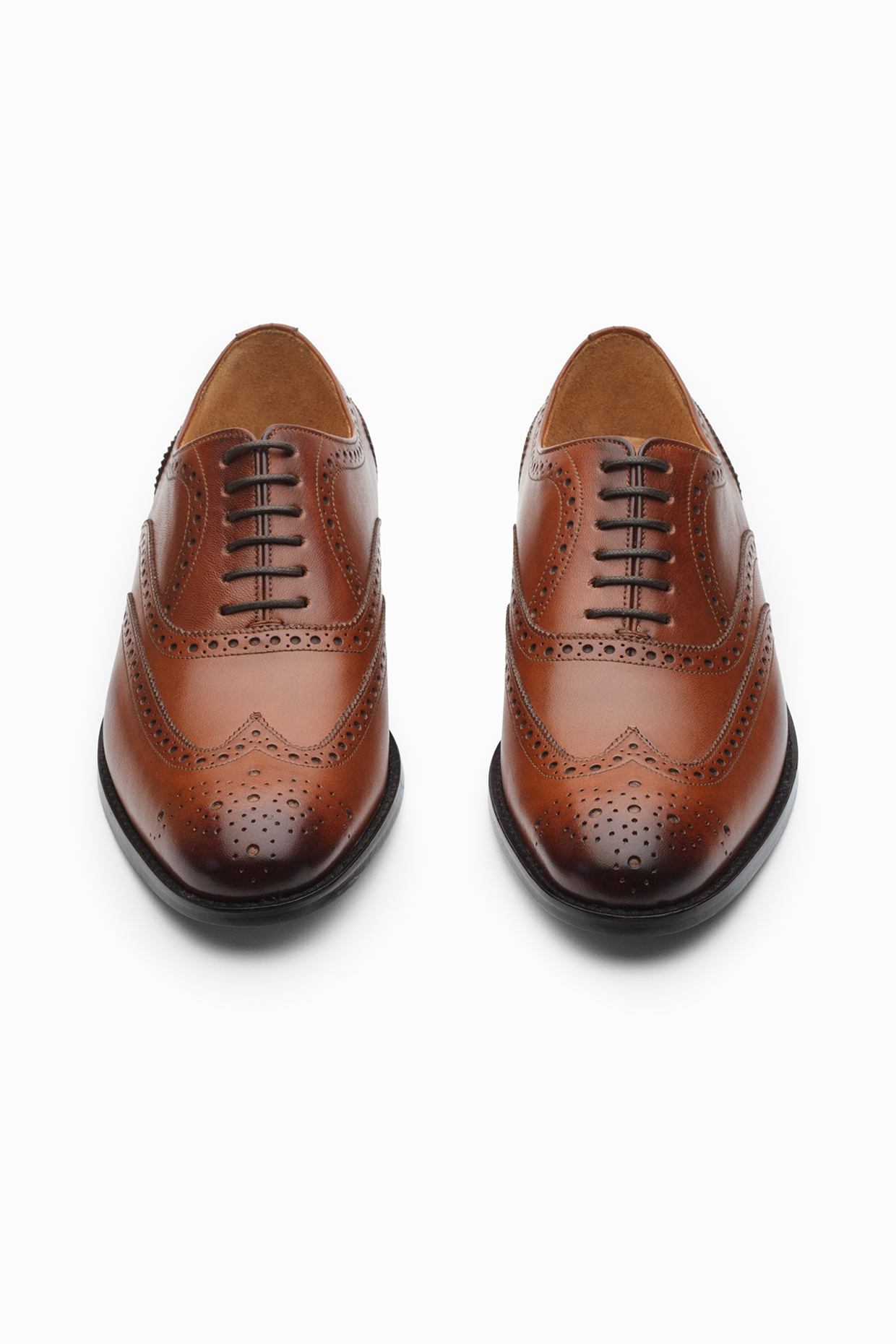 Dark Cognac Leather Loafers by 3DM Lifestyle