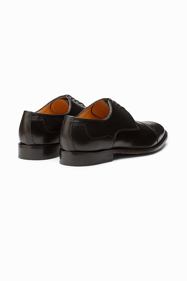 Black Hand Painted Penny Loafers by 3DM Lifestyle at Pernia's Pop Up Shop