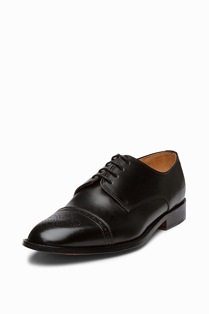 Black Hand Painted Penny Loafers by 3DM Lifestyle at Pernia's Pop Up Shop