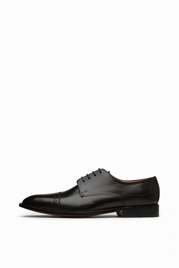Black Hand Painted Penny Loafers by 3DM Lifestyle at Pernia's Pop Up Shop