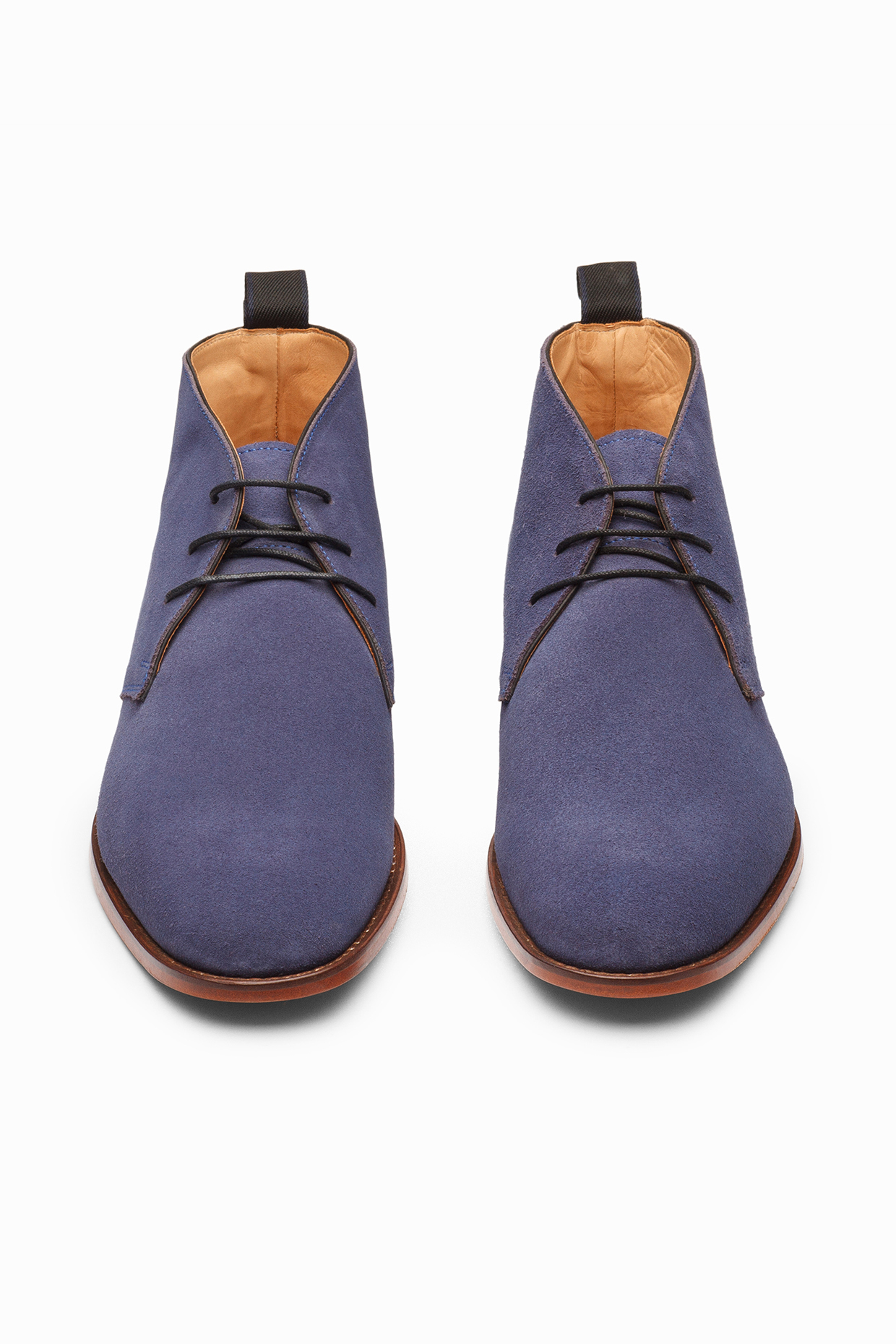 Blue Suede Chelsea Boots by 3DM Lifestyle
