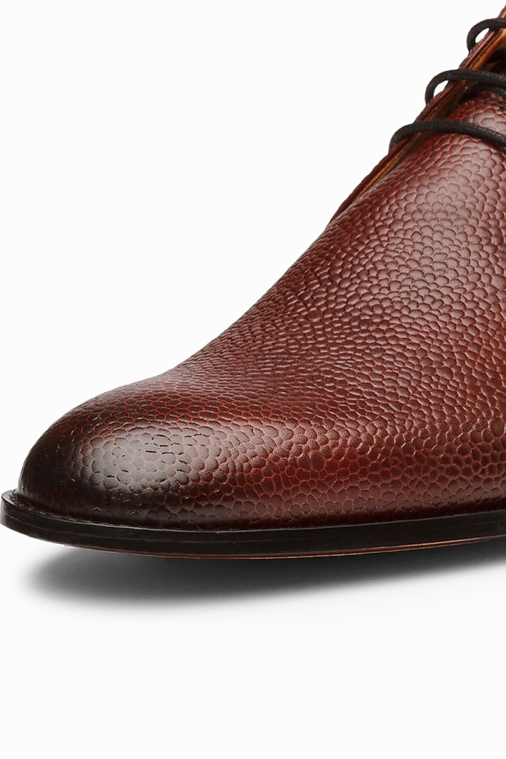 Burgundy Leather Chelsea Boots by 3DM Lifestyle at Pernia's Pop Up Shop