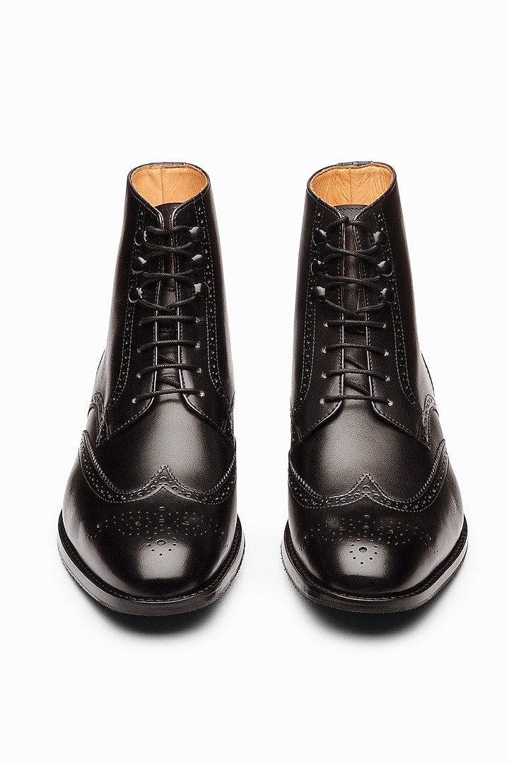 Black Leather Boots by 3DM Lifestyle