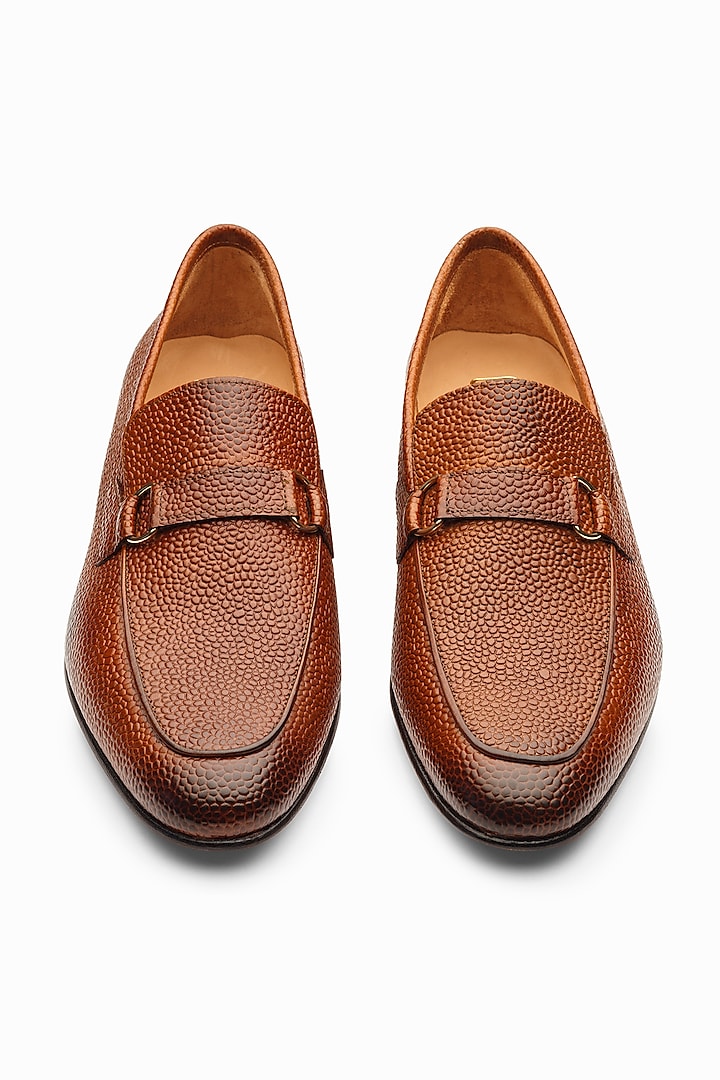 Cedar Grain Leather Loafers by 3DM Lifestyle