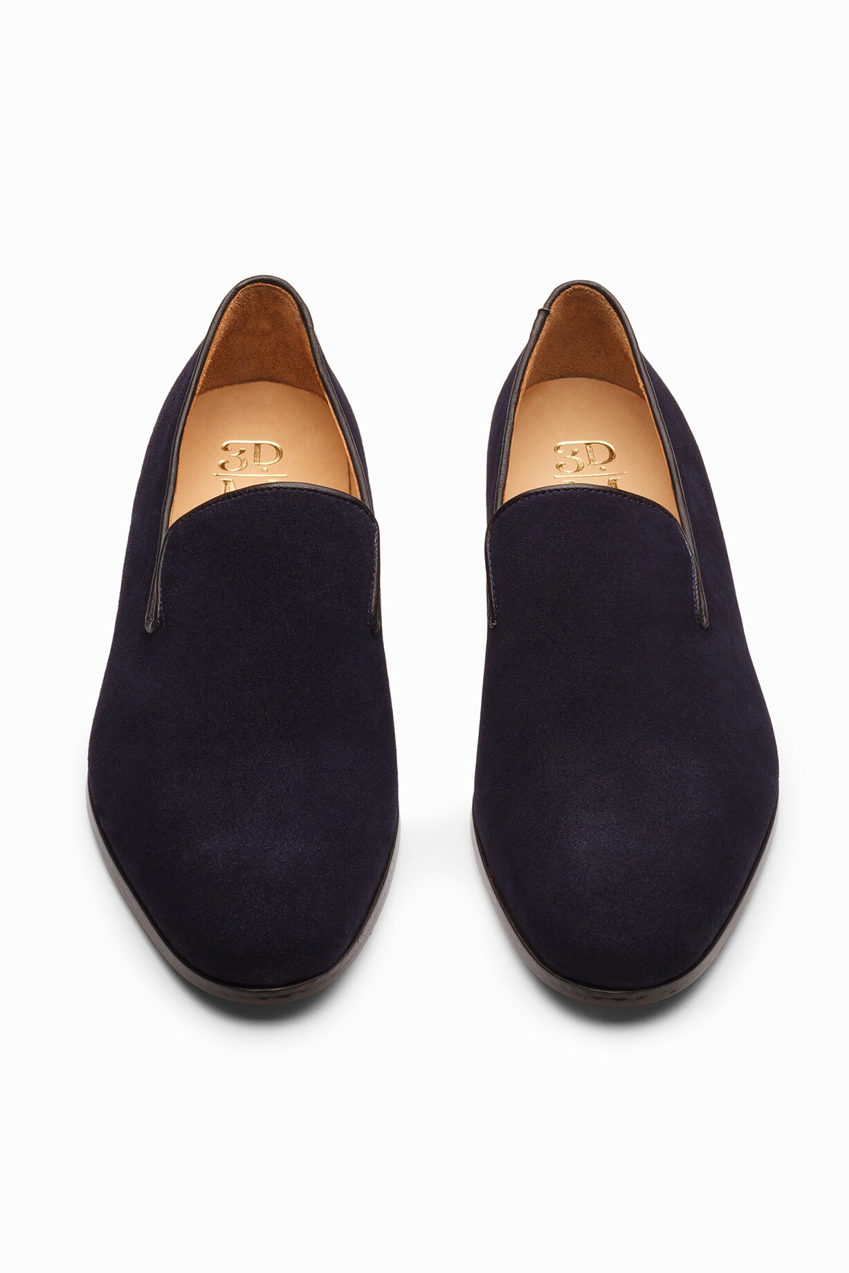 3DM Lifestyle Blue Suede Loafers 3DM Lifestyle Mens 8-8.5 Black Suede Tassel Loafers  main image 4