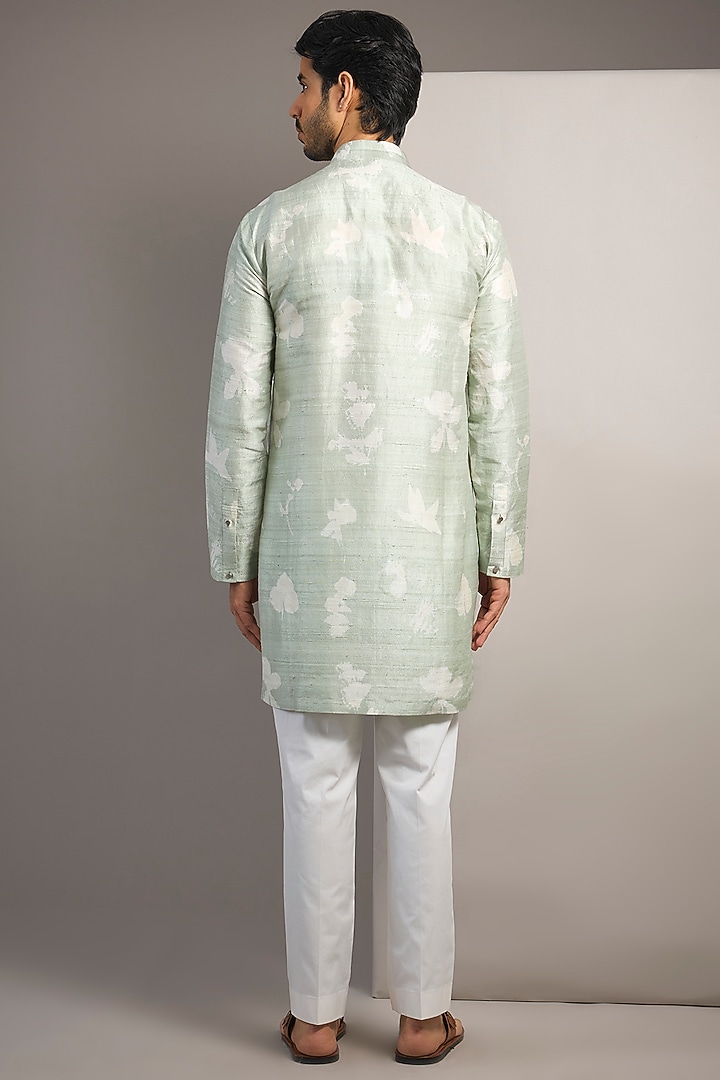 White Cotton Lycra Pants by Divyam Mehta Men at Pernia's Pop Up Shop