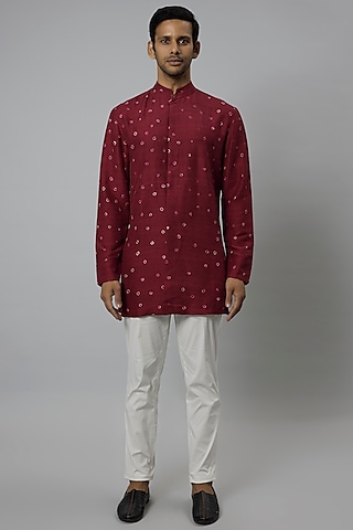 Red - Shirts - Indian Wear for Men - Buy Latest Designer Men wear