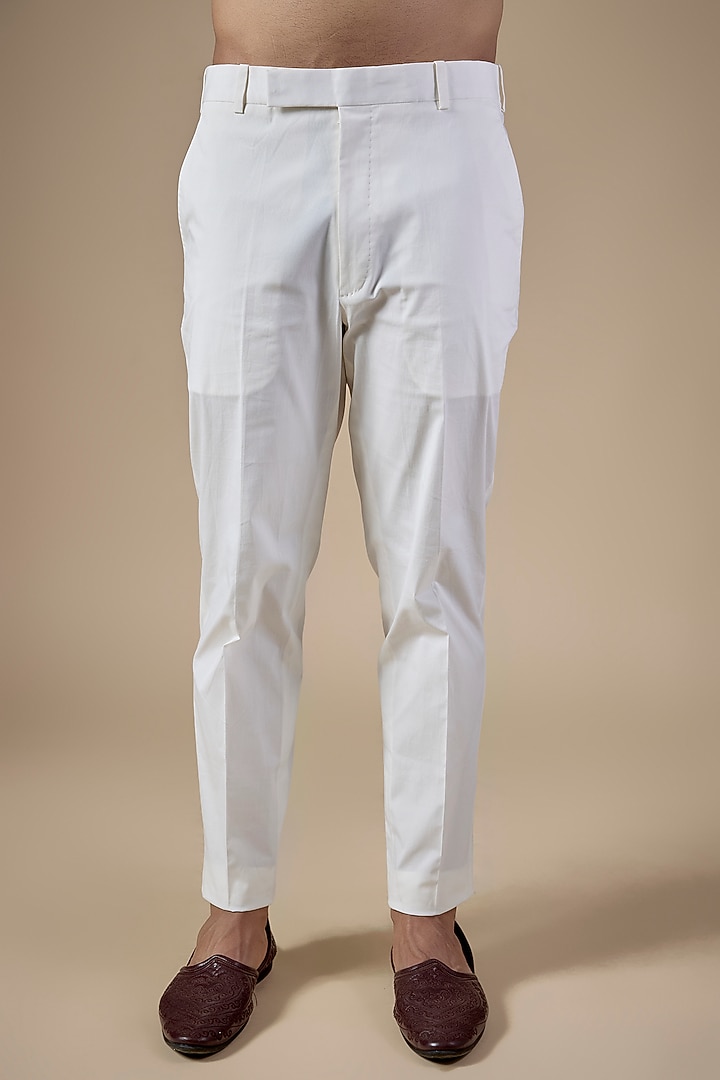 Powder Blue Raw Silk Bundi Jacket Set by Divyam Mehta Men at Pernia's Pop Up Shop