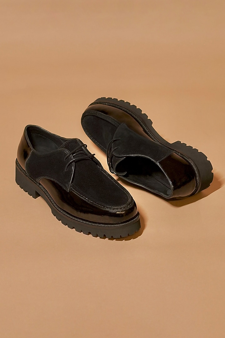 Black Leather Loafers by Dmodot at Pernia's Pop Up Shop