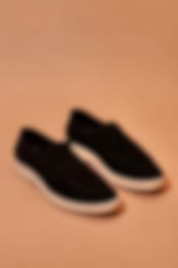 Black Leather Loafers by Dmodot at Pernia's Pop Up Shop