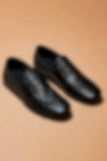 Black Leather Loafers by Dmodot