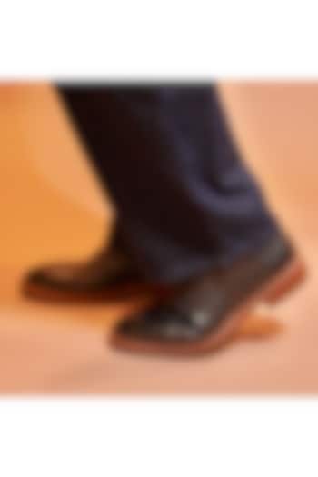 Black Leather Boots by Dmodot at Pernia's Pop Up Shop