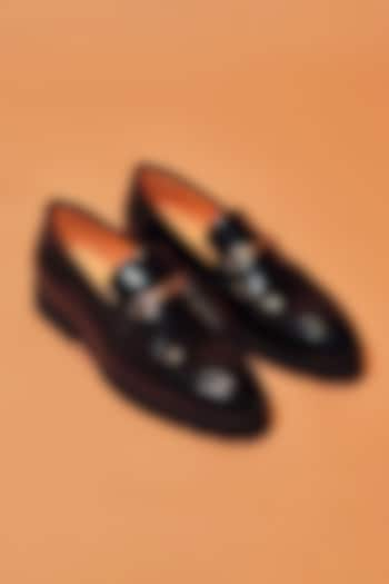 Black Patent Leather Loafers by Dmodot at Pernia's Pop Up Shop