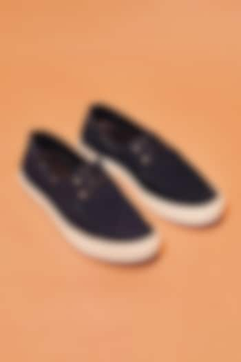 Blue Suede Sneakers by Dmodot at Pernia's Pop Up Shop