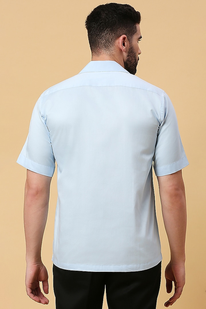 Multi-Colored Party Wear Shirting Fabric Stripe Party Wear Shirt by DMODE at Pernia's Pop Up Shop