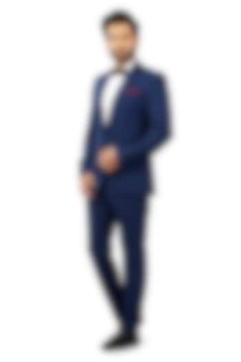 Royal Blue Suiting Blazer Set by DMODE at Pernia's Pop Up Shop