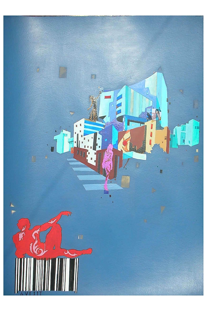URBAN SKYLINE 1 by ABHIJIT PAUL X Mayinart at Pernia's Pop Up Shop