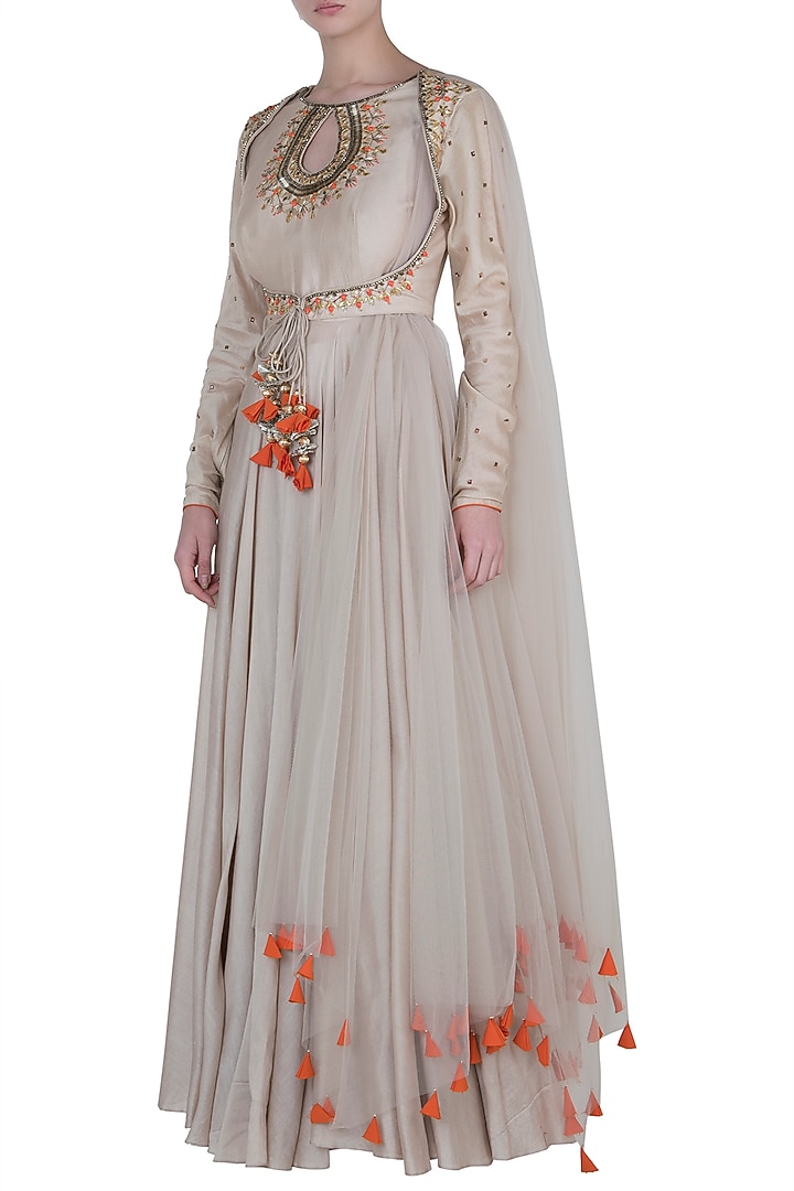 Oyster salwar set available only at Pernia's Pop Up Shop.